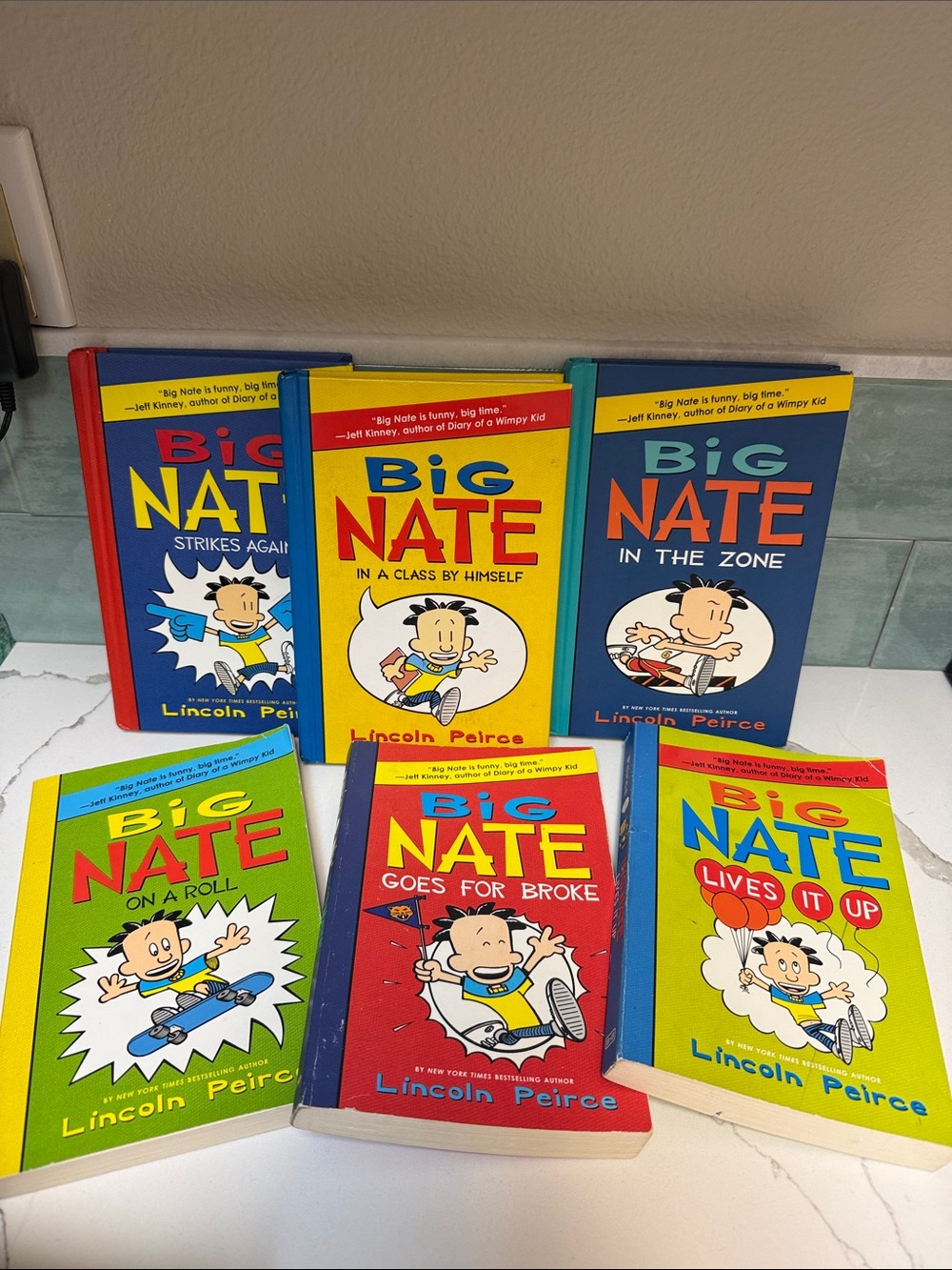 Big Nate Hardcover & Paperback Kids Book Collection